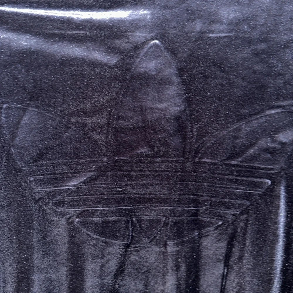 Velvet dark blue adidas women’s jacket  size large. Only warn 1. - Picture 10 of 10